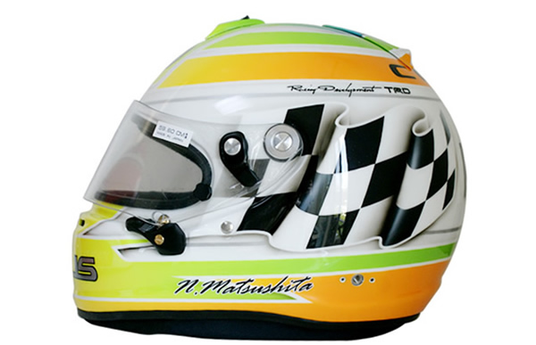 ARAI GP  HELMET カスタムペイント