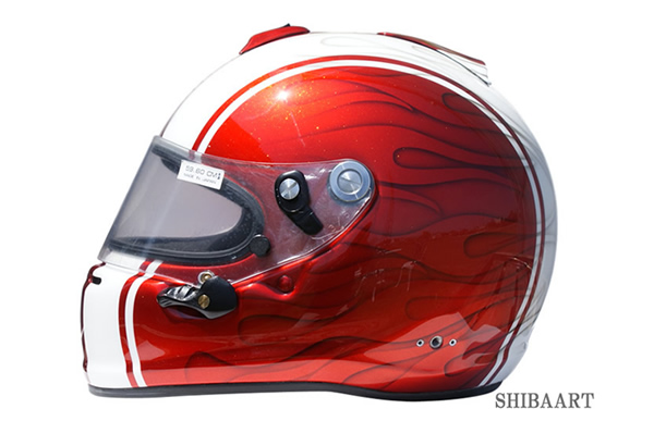 ARAI GP  ヘルメットカスタムペイント