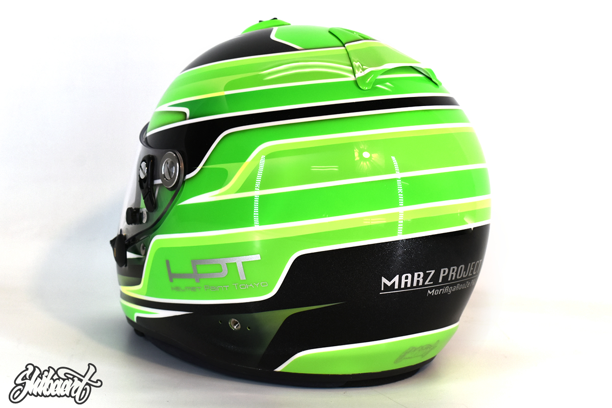 　ARAI GP6 キャンディーグラフィックカスタムペイント　SHIBAART