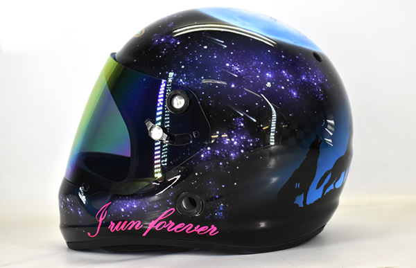 若林 義人選手  HELMETS カスタムペイント