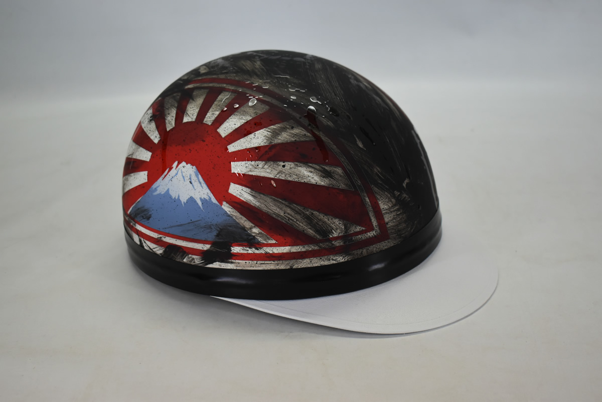 コルク半カスタムペイント｜富士山と日照カラー 施工例1