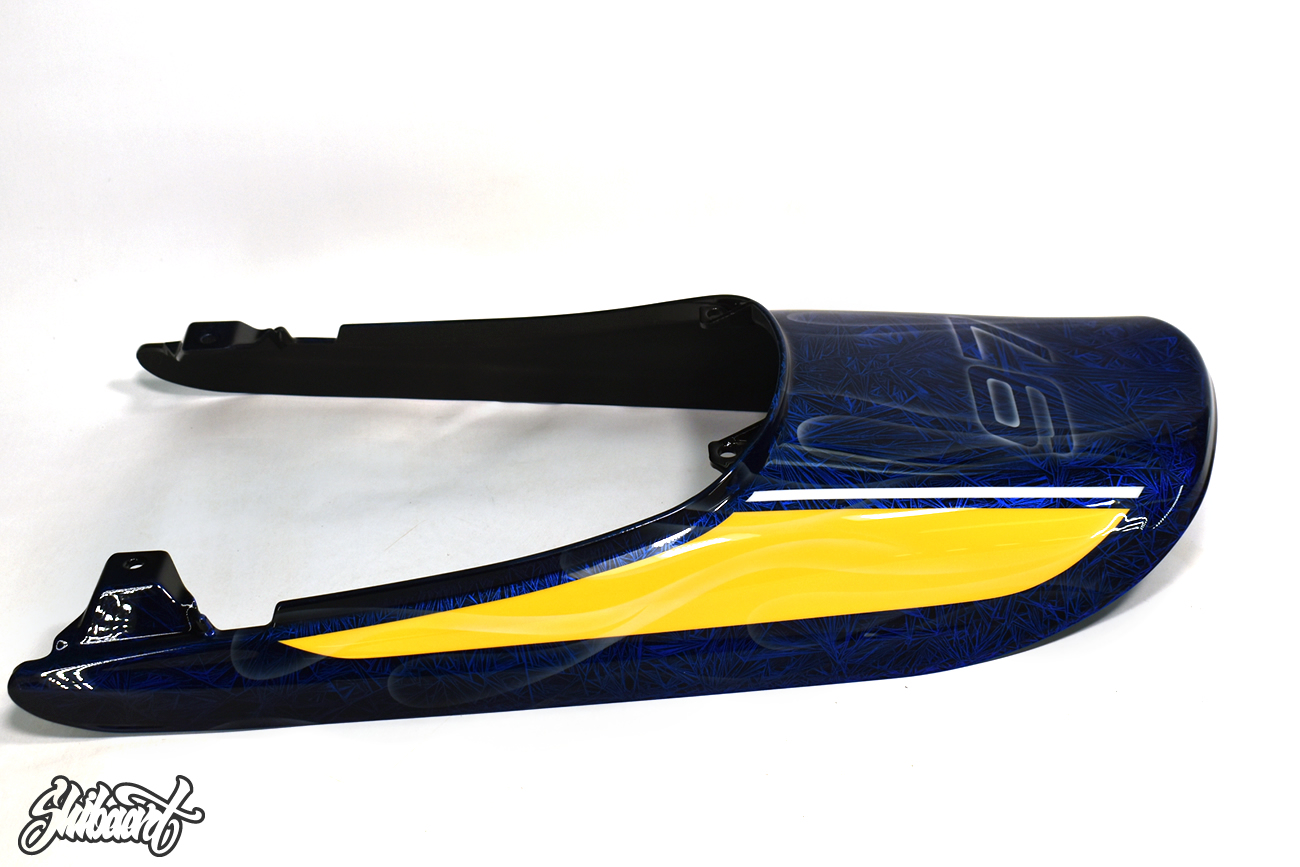 KAWASAKI Z948RS タイガーカラー仕様  のペイント制作の施工事例3